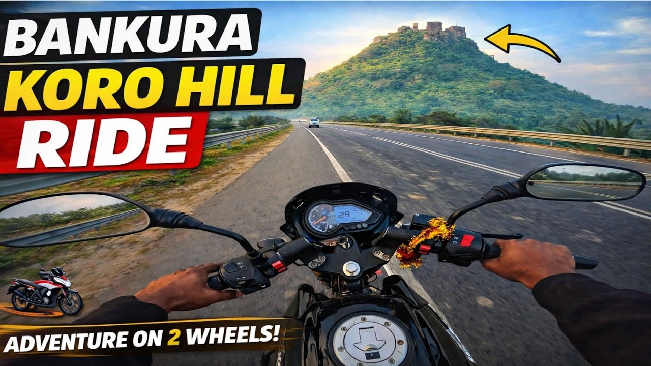 BANKURA KORO HILL RIDE ||😍 2026 Ka 1st Ride with My Pulsar 180 #motovlogging #ride #viralvideo