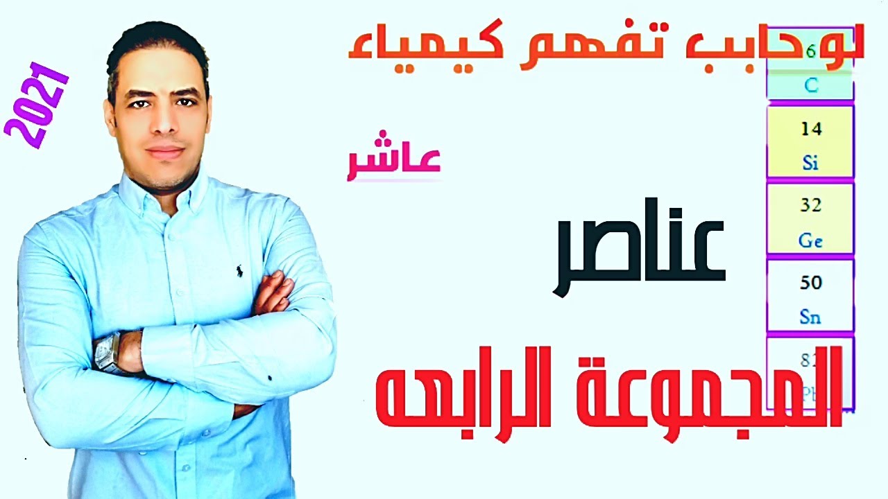 عناصر المجموعه الرابعه.   #الجدول_الدوري# Elements of the fourth group. #Periodic Table
