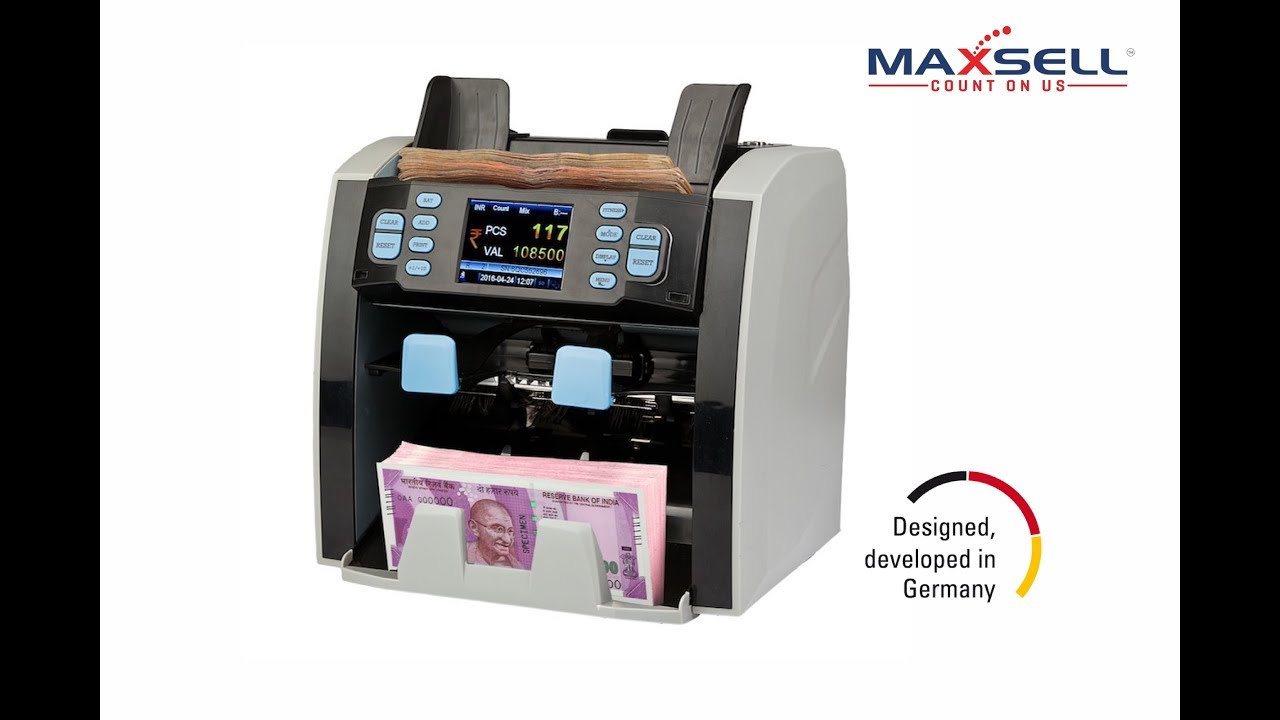💯Maxsell Fitness Note Sorting machine - COMPLETE SOLUTION FOR CURRENCY COUNTING, SORTING & FITNESS
