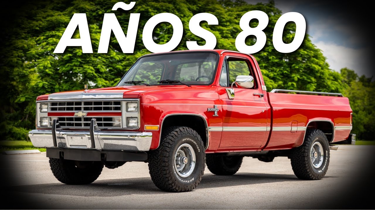 10 CAMIONETAS PICKUPS NORTEAMERICANAS MÁS ICÓNICAS DE LOS AÑOS 80
