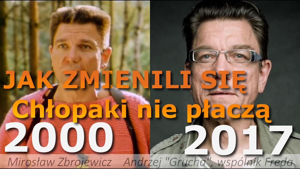 Jak zmienili się aktorzy z filmu Chłopaki nie płaczą 2000-2017