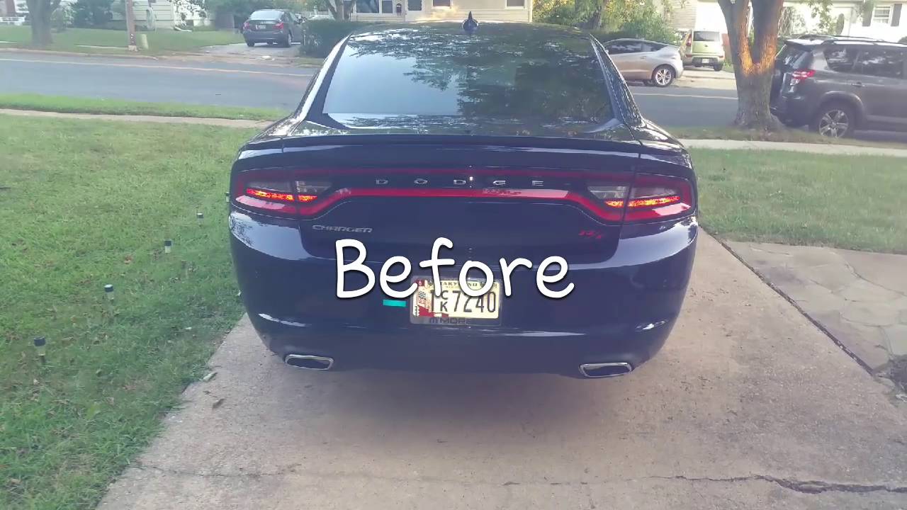 2016 Dodge Charger R/T Road & Track mid muffler delete