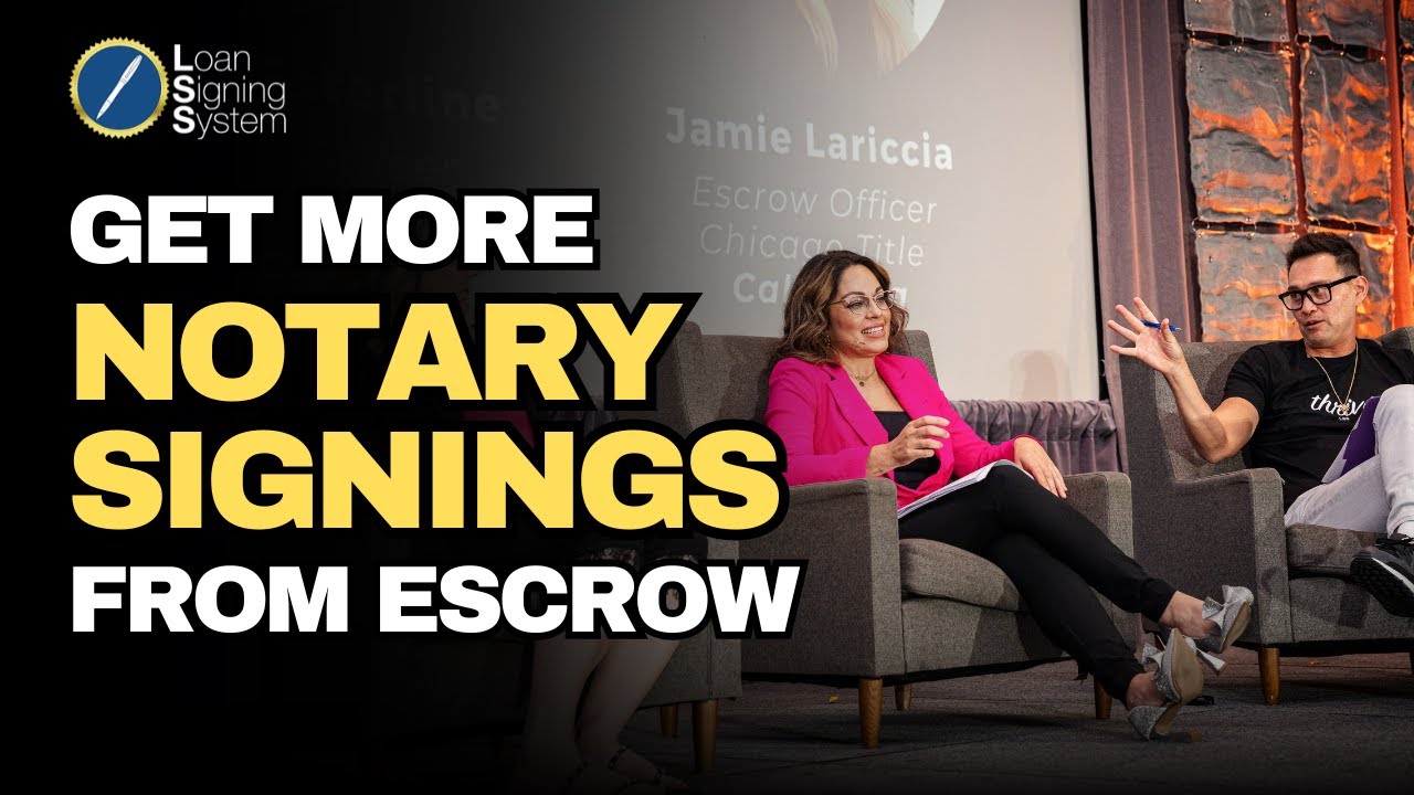 How to Get More Notary Jobs from Escrow Officers | What They Look For
