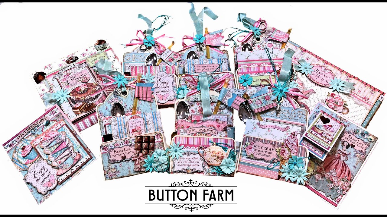 Introducing Stamperia Sweety Creative Kit for The Button Farm Club