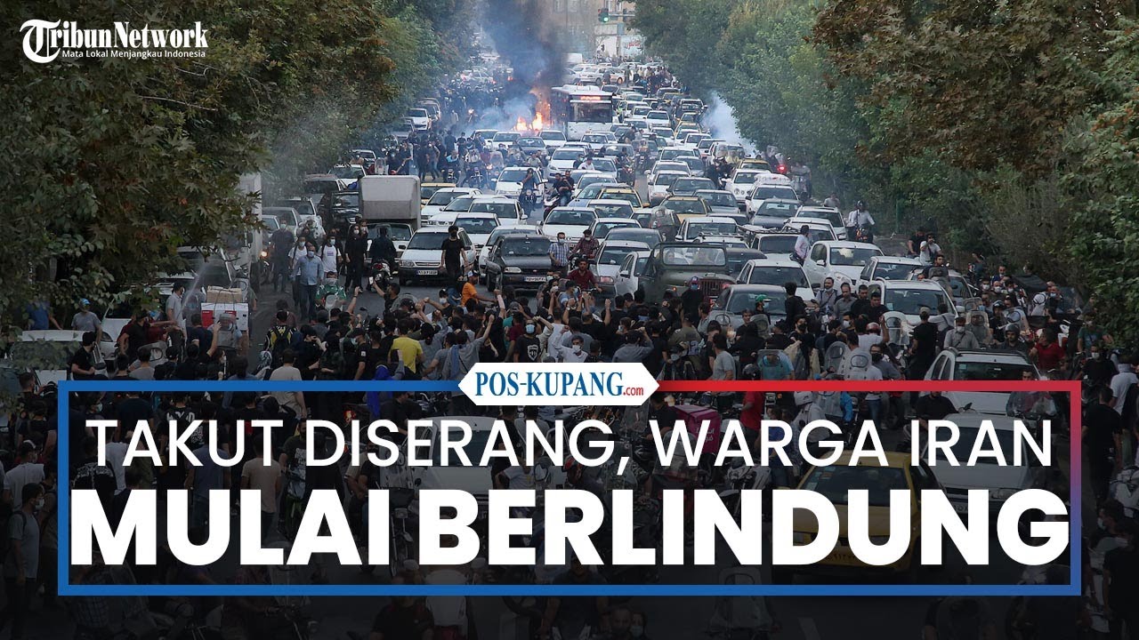 Khawatir Serangan AS, Warga Iran Mulai Cari Tempat Perlindungan