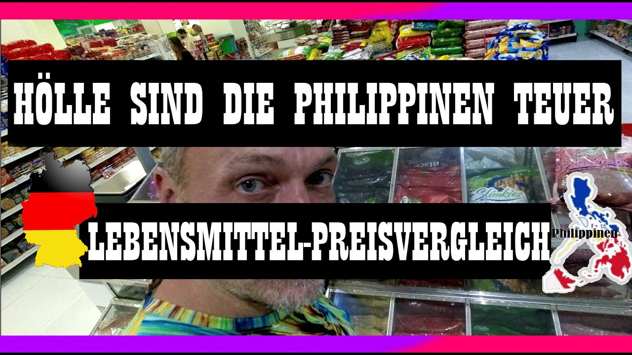 Lebensmittelpreise auf den Philippinen haben mich schockiert | Hölle sind die Philippinen teuer | 🇵🇭