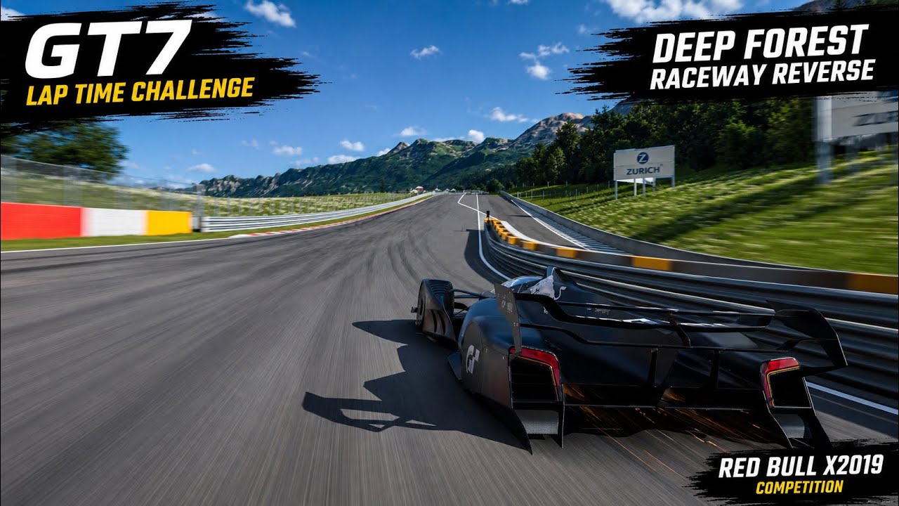 GT7 Lap Time Challenge | Deep Forest Raceway Reverse | Red Bull X2019 #gt7 