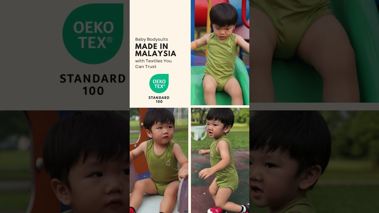 🍋LIMAU Baby Bodysuits - OEKO-Tex Standard 100 Certified