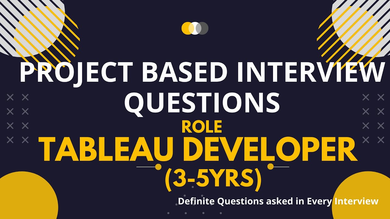 Tableau Interview Questions on Project | Most failed |#xpressurdata