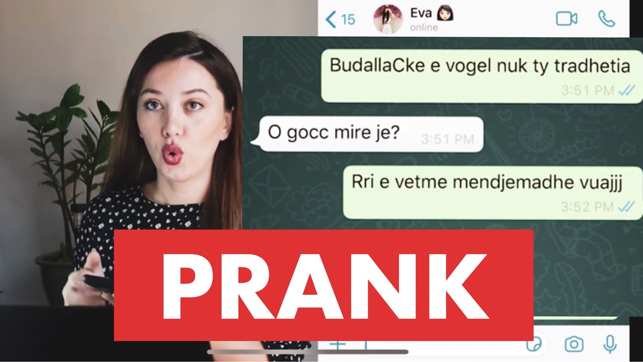 PRANK SHOQES ! 😢 QAU DHE IKU NGA SHTEPIA.....