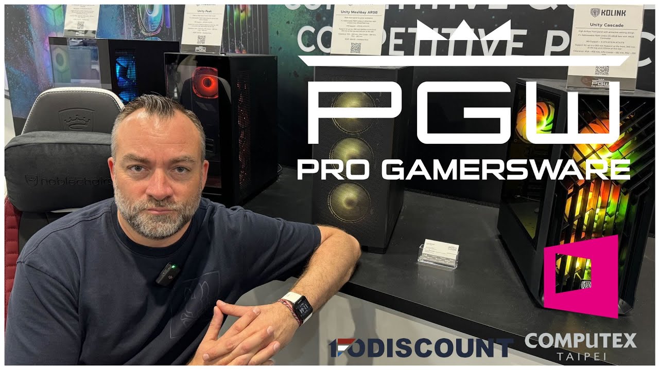 Pro Gamersware déballe sa grosse line-up de marques au Computex
