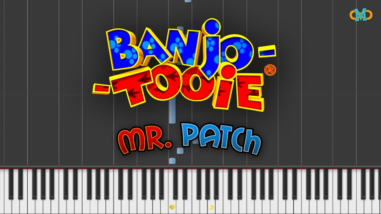 Banjo Tooie - Mr. Patch [Piano Tutorial] (Synthesia)