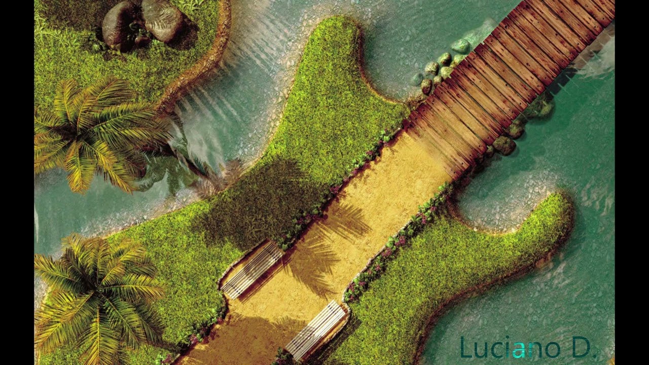 Luciano D. - Green guitar (afro mix)