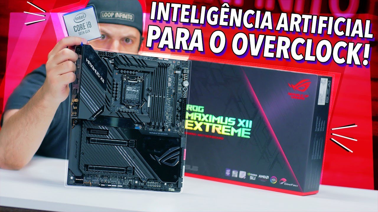 A PLACA MÃE COM INTELIGÊNCIA ARTIFICIAL - ROG MAXIMUS XII EXTREME!