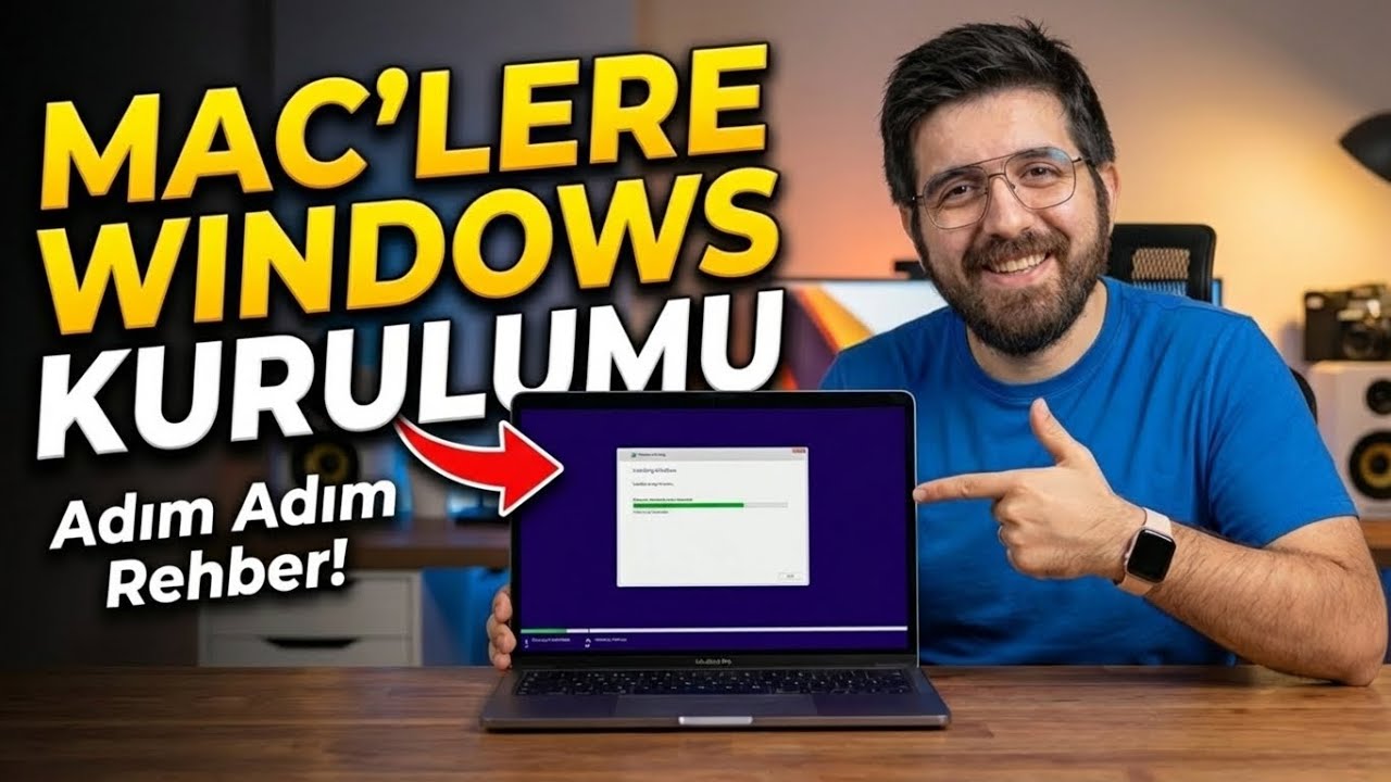 M1/M2/M3/M4/M5 (Apple Silicon) Mac’lere Ücretsiz Windows 11 Kurulumu – UTM Tam Anlatım (18 Dakika)