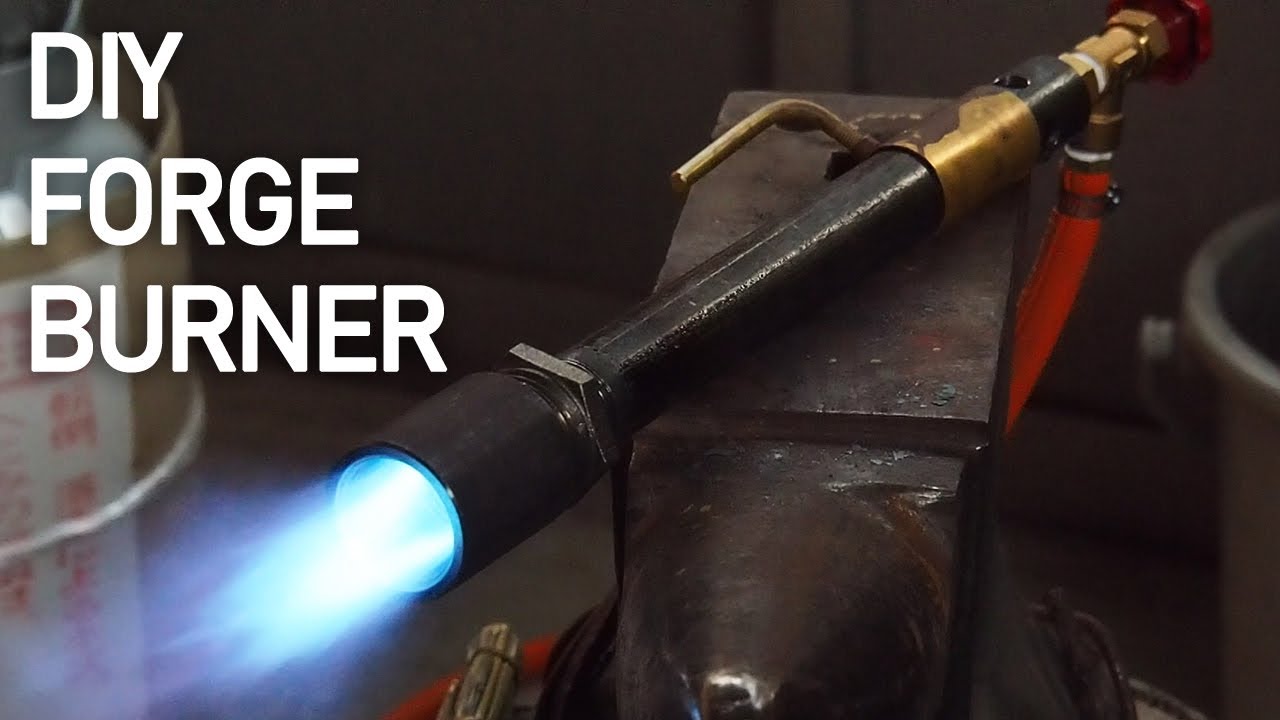 DIYでガスバーナー作ってみた。/ How tomake a propane forge burner.