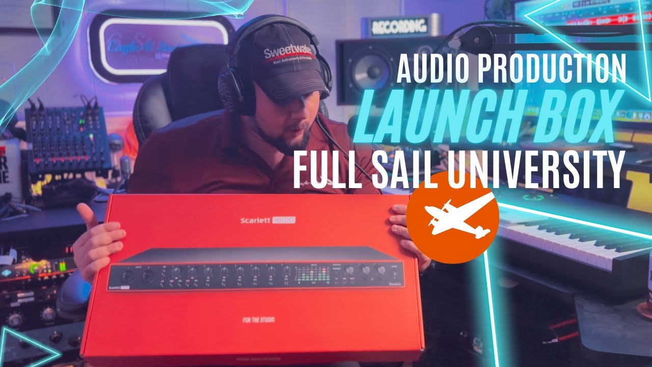 Full Sail Audio Production Launch Box 2024
