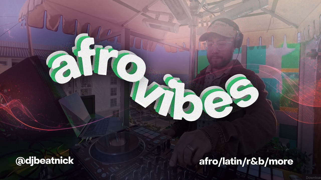 Afrovibes Rooftop Set 🌇 | Chill Afrobeats, Latin, R&B Vibes | DJ Beatnick