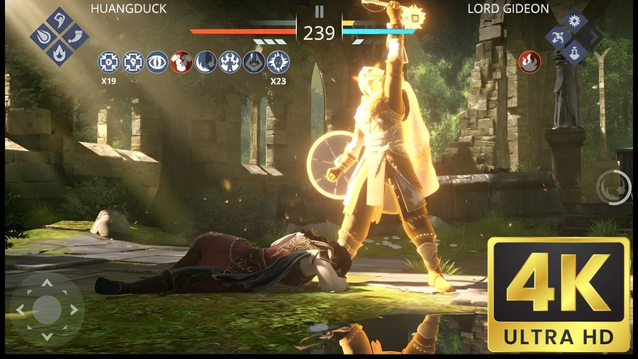 Shadow Fight 3 | Steel Hound Lv6 vs Carnivorous Socialite Lv6 | 4K Resolution