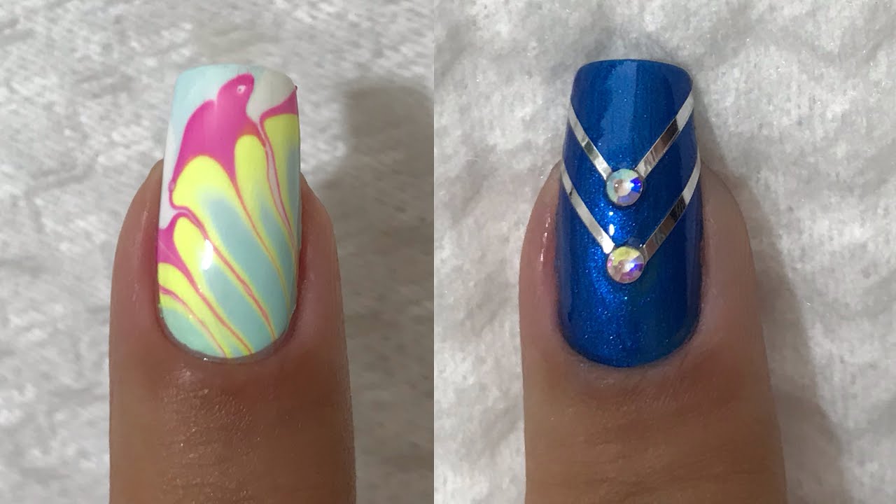 IDEIAS DE UNHAS DECORADAS FÁCEIS #3