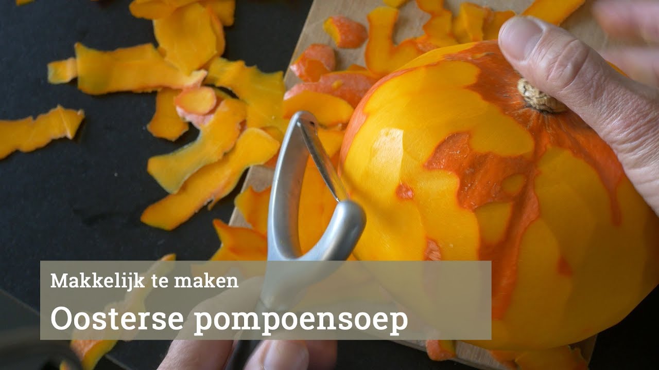Simpele Oosterse pompoensoep maken