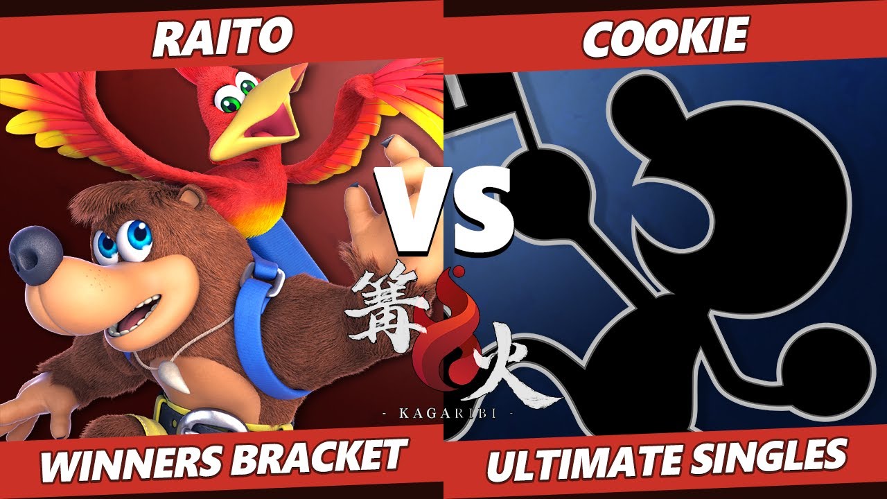 Kagaribi 5 - Raito (Banjo Kazooie) Vs. Cookie (Game & Watch) SSBU Smash Ultimate