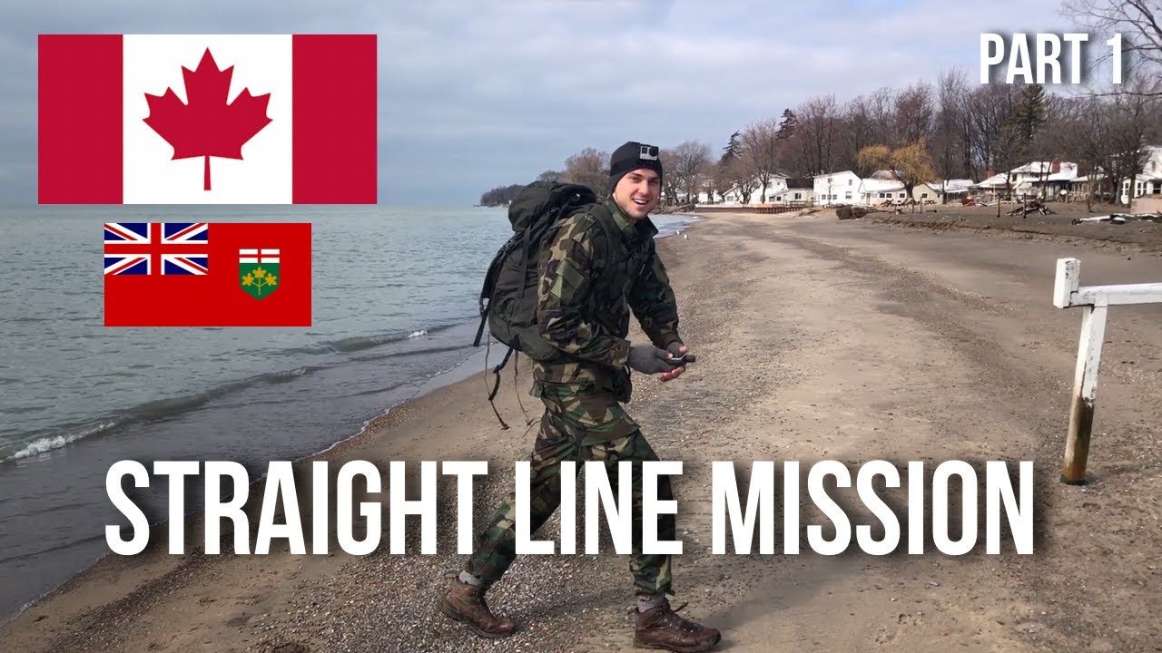 Crossing Ontario Canada in a Straight Line [Part 1]