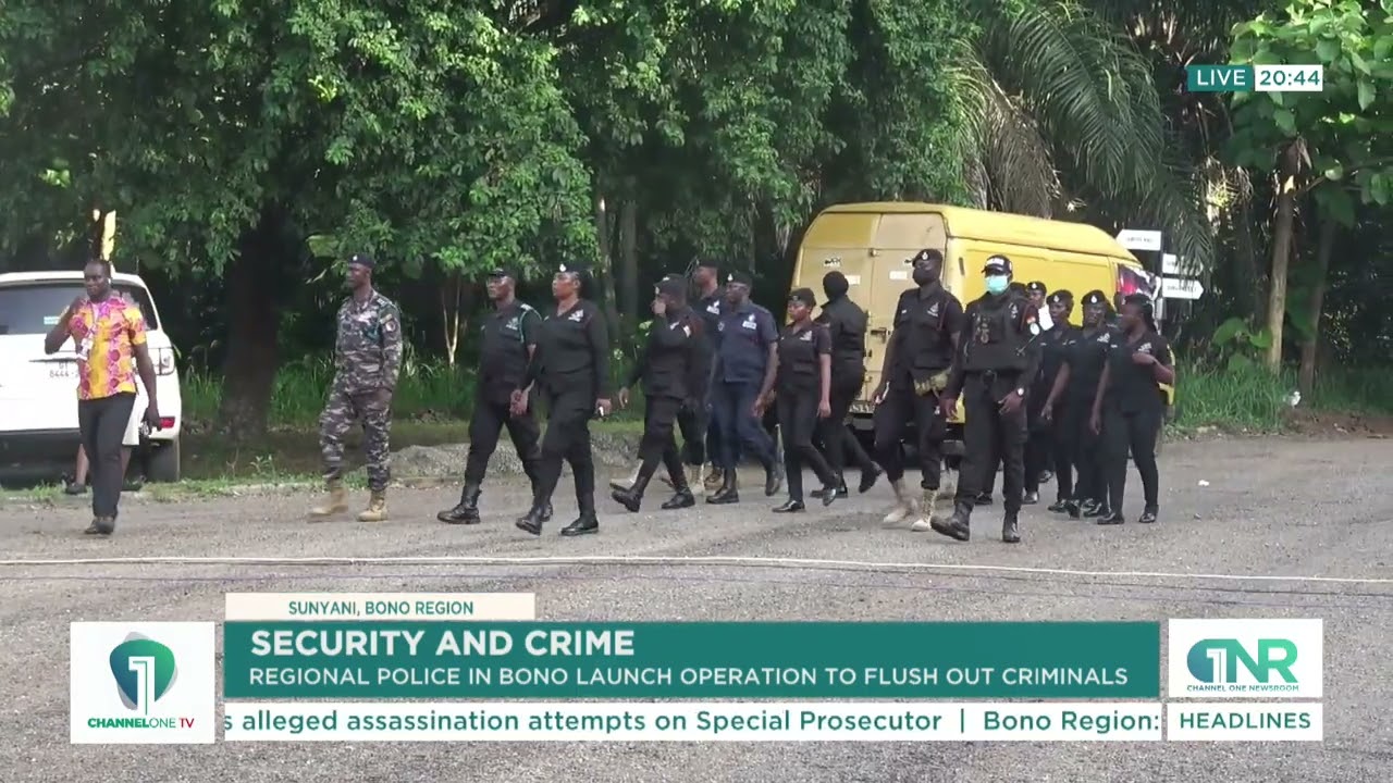Security Alert: Bono Regional Police Launch Operation to Flush Out Criminals