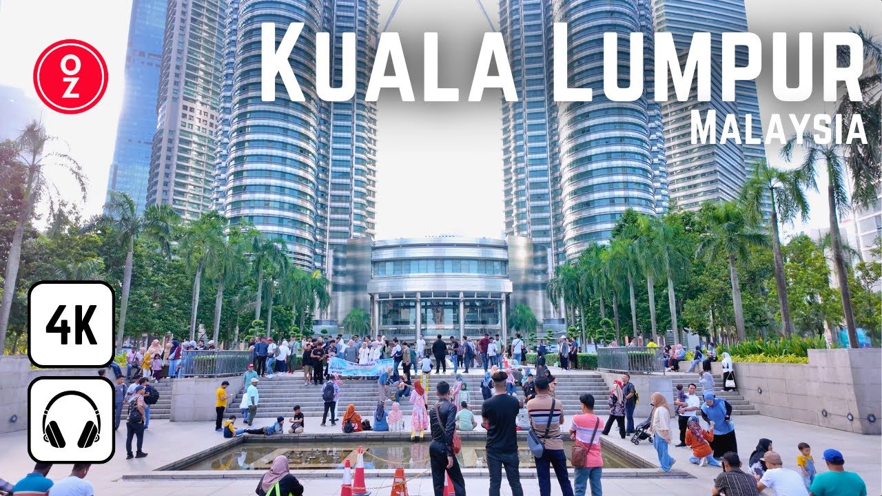 Kuala Lumpur, Malaysia - Good Morning ☀️ Walk Around KLC Tower, 4K 60fps 🇲🇾