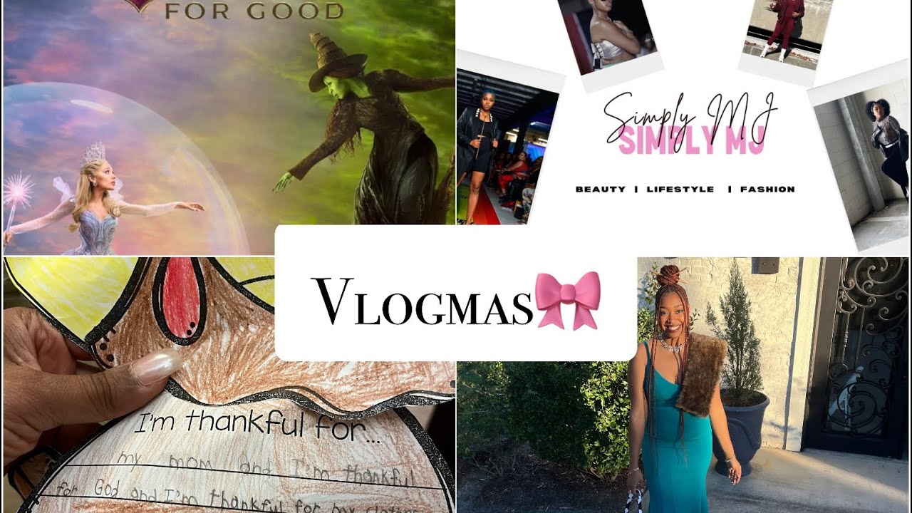 VLOGMAS IS HERE | SHE HIT ME!! | Rebranding My Entire Life | Wicked For Good Review | Love Wins 