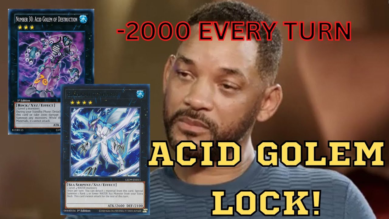 I GOT ACID GOLEM LOCKED-AND LOST :(  [Yu-Gi-Oh! Master Duel]
