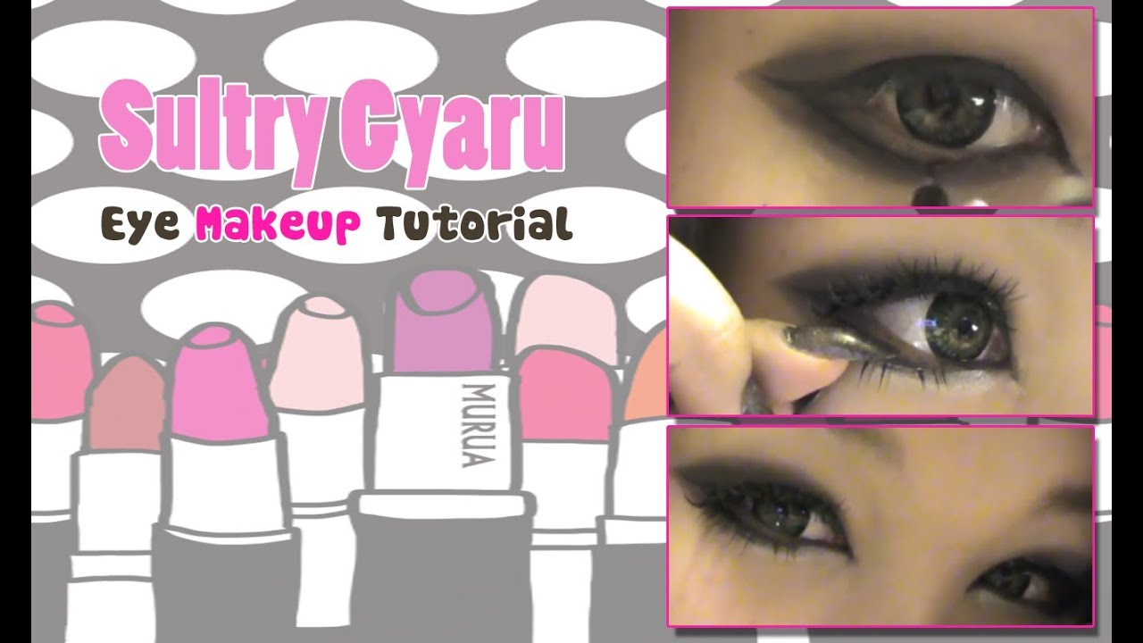 ☆ Sultry Gyaru Makeup Tutorial ‪☆ 彡‬