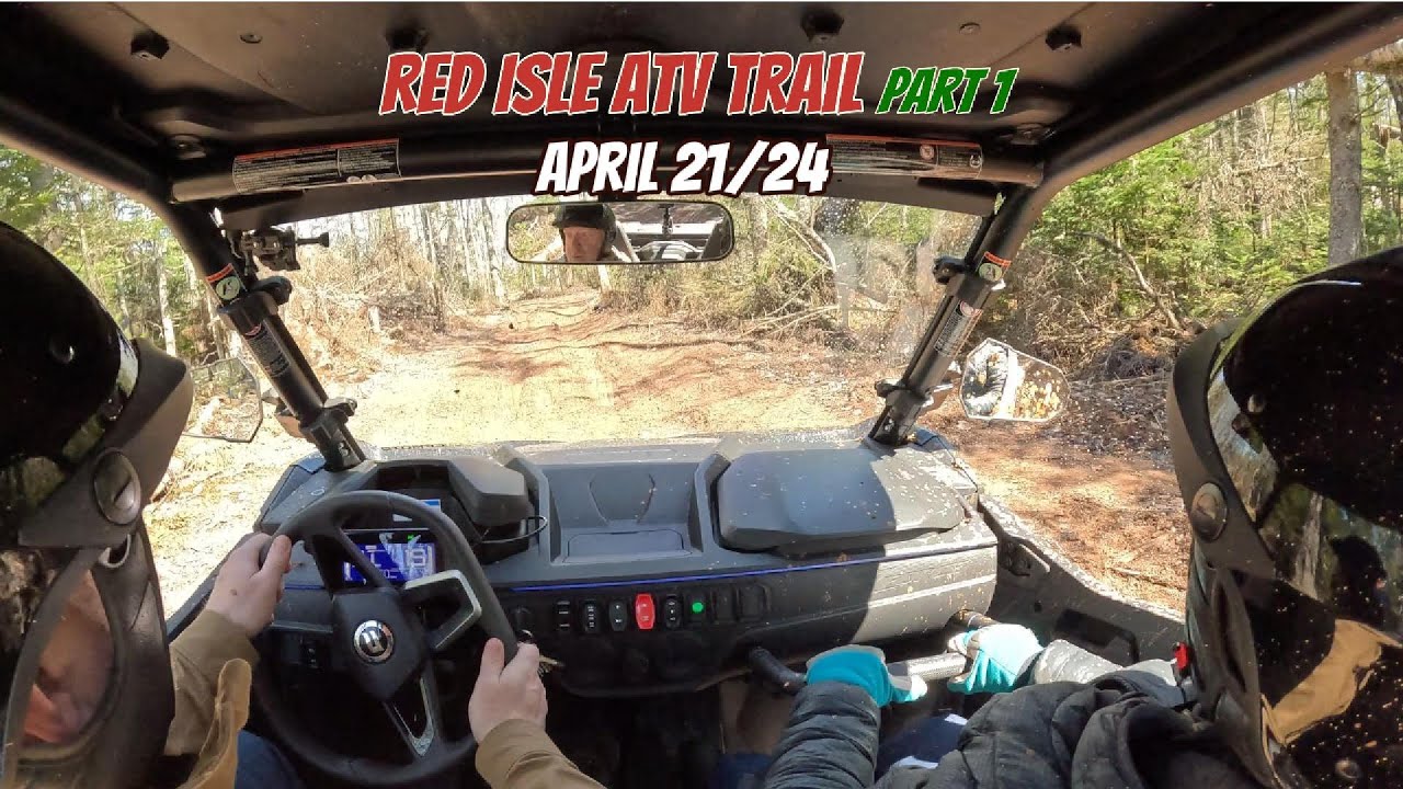 Red Isle ATV Trail Part 1 Apr 20, 2024 - CF Moto Zforce 950 Sport (Prince Edward Island)