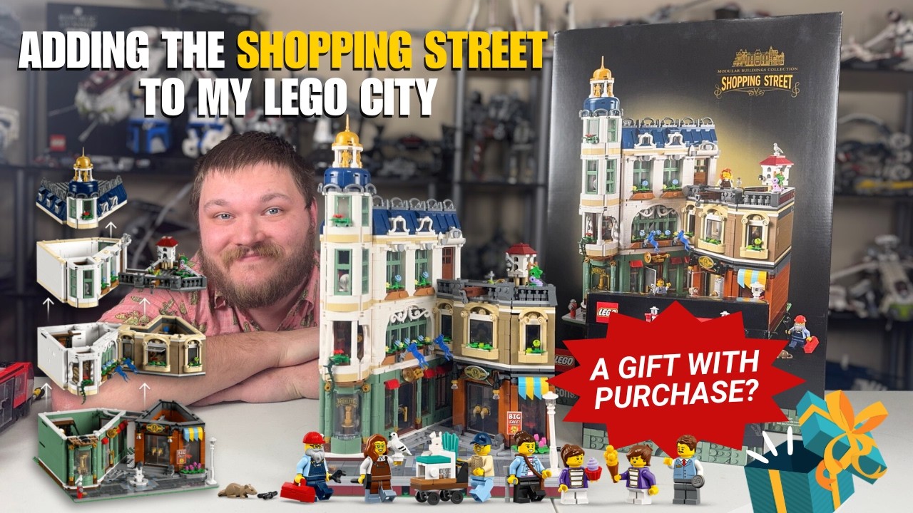 LEGO Shopping Street Review – Perfect Addition to Your LEGO City?