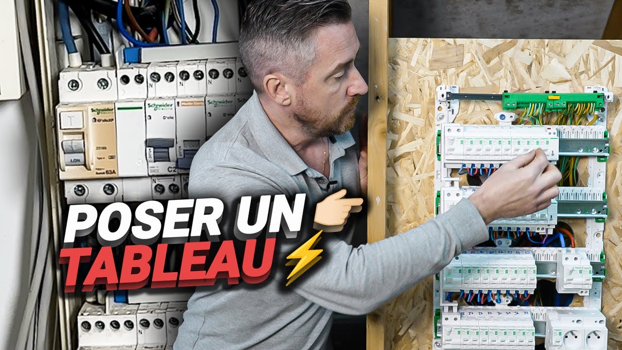JE POSE UN TABLEAU ÉLECTRIQUE SECONDAIRE (dans les combles) ET REFAIS CELUI DU RDC 🔌