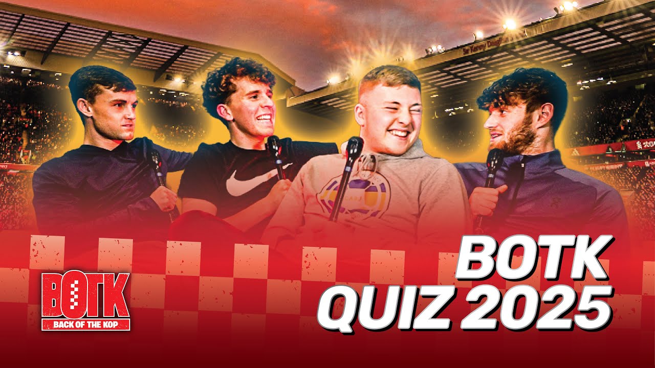 Back of The Kop - CHRISTMAS QUIZ SPECIAL