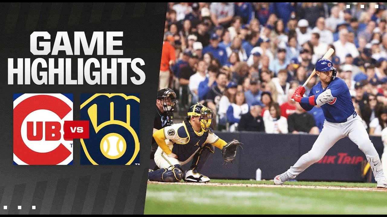 Cubs vs. Brewers Game Highlights (5/27/24) | MLB Highlights