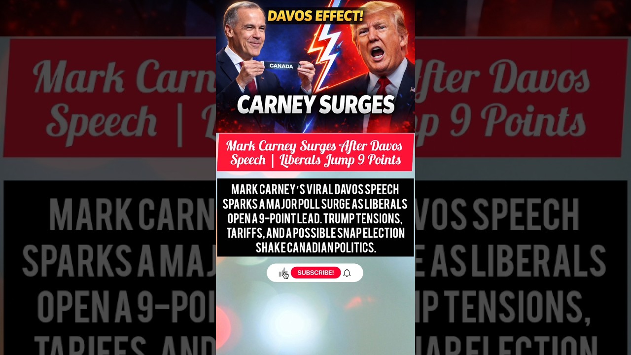 Davos Shock! Mark Carney&rsquo;s Popularity Explodes!#shorts #shortsfeed #news