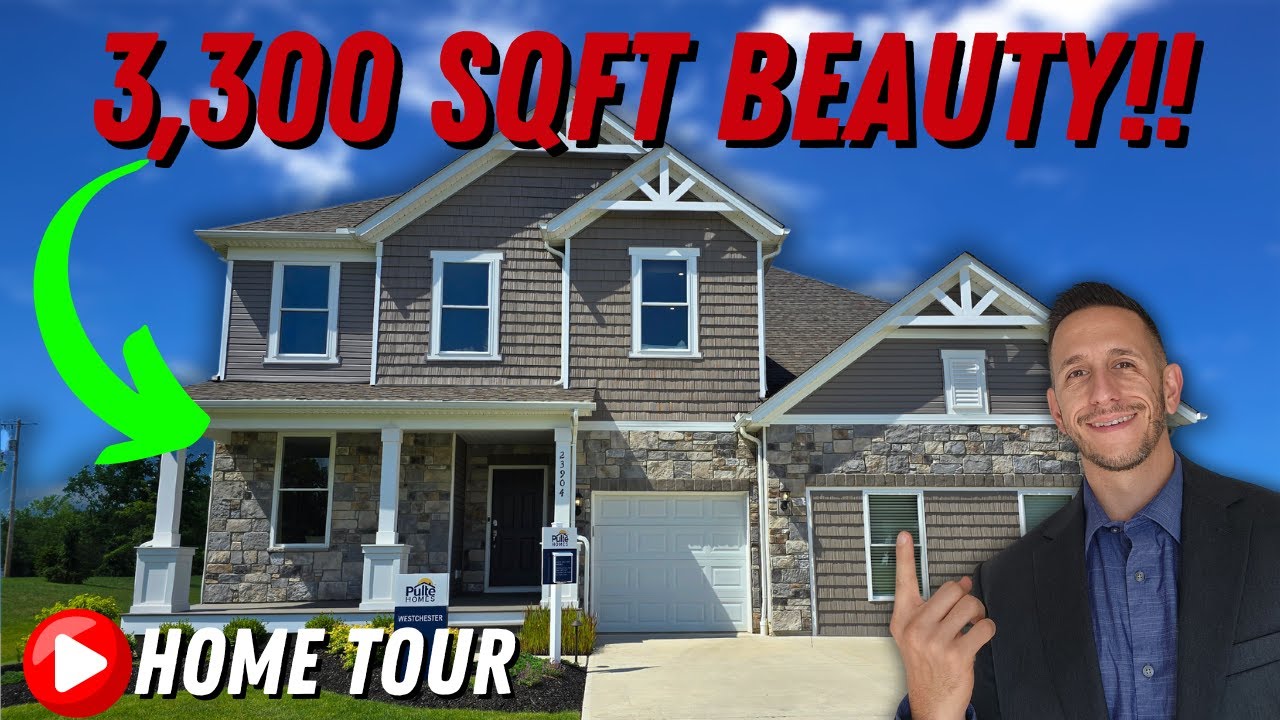 Westchester by Pulte Homes | 4 Beds, 2.5 Baths | 3,300SqFt | Columbia Station, Ohio