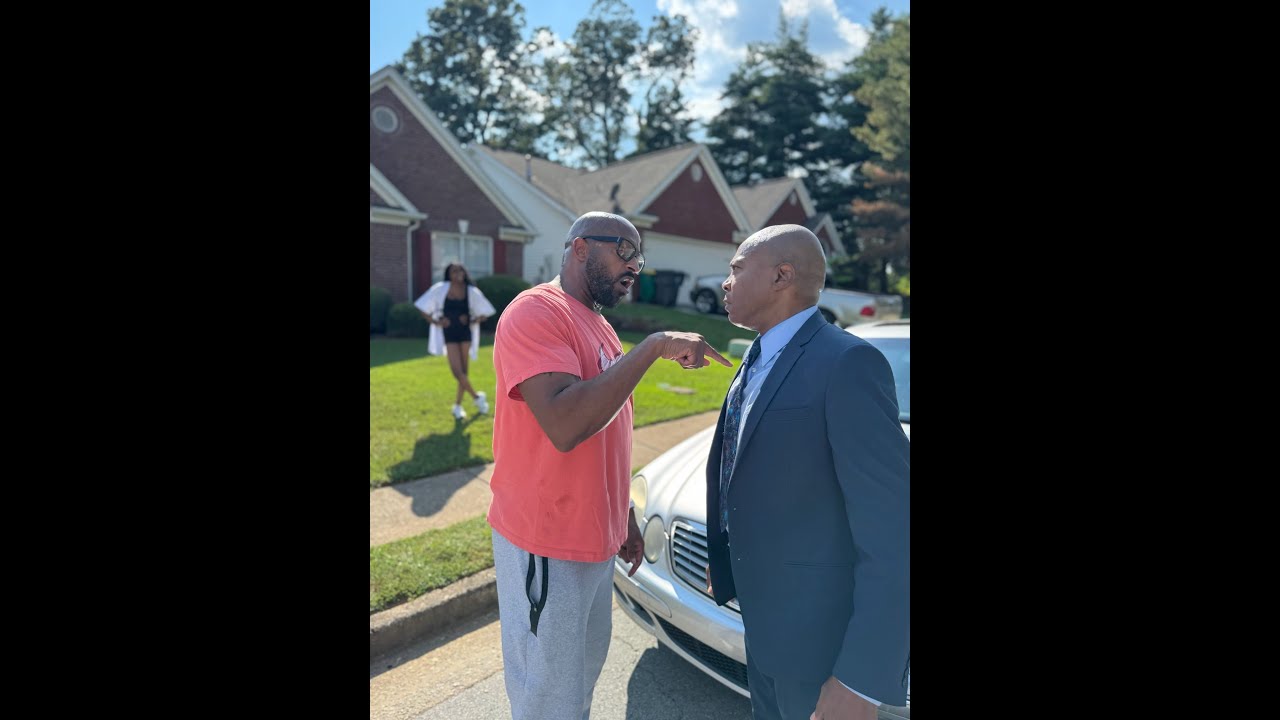 Larry checks the HOA President for talking to Bethany without him present