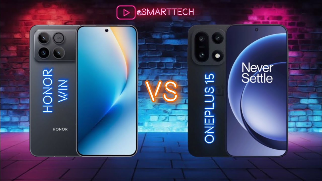 HONOR Win vs OnePlus 15. What the difference? #comparison