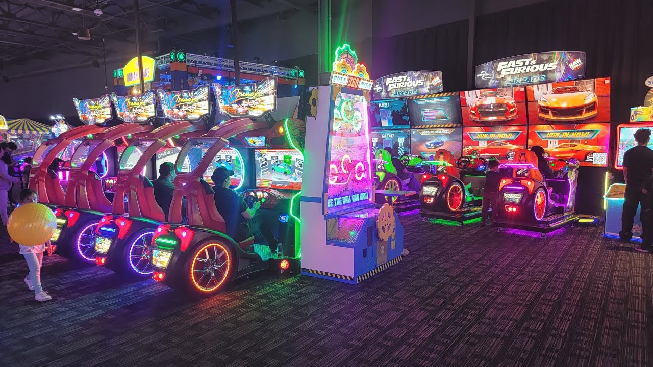 Arcade Tour Dave and Busters Long Beach CA