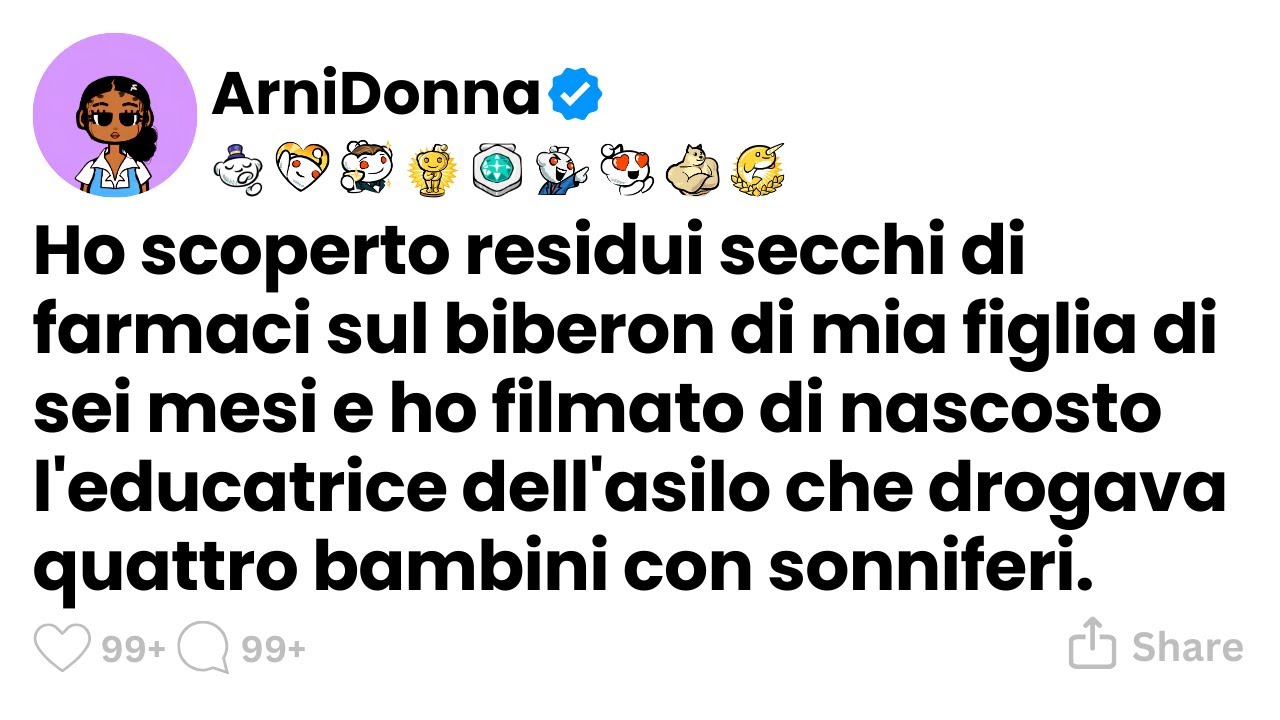 [STORIA COMPLETA] Qual è la cosa peggiore che è successa all'asilo di tuo figlio?