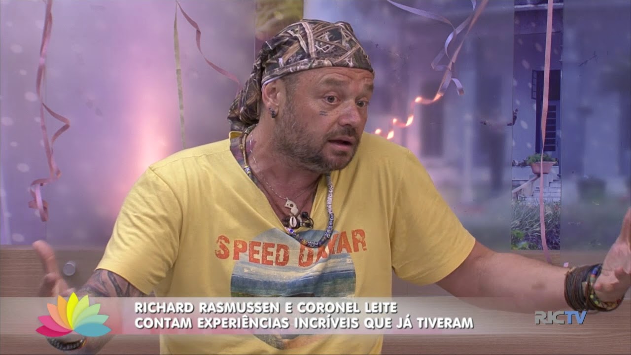 Richard Rasmussen e Coronel Leite contam experiências incríveis que já tiveram