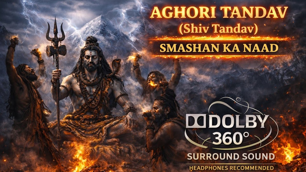 AGHORI -SHIV TANDAV | Where Fear Dies | Mahakaal Awakens | SMASHAN KA NAAD | 🔱 🔥⚡