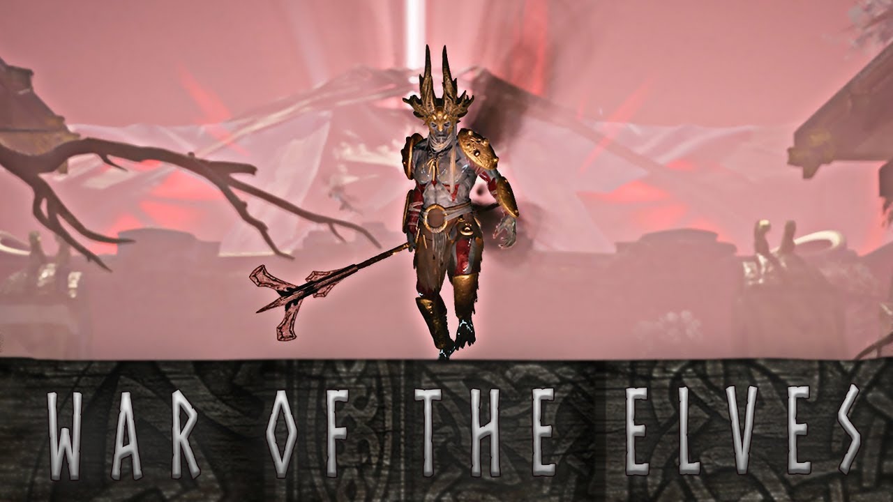 God of War - The War Between the Light and Dark Elves // All Scenes