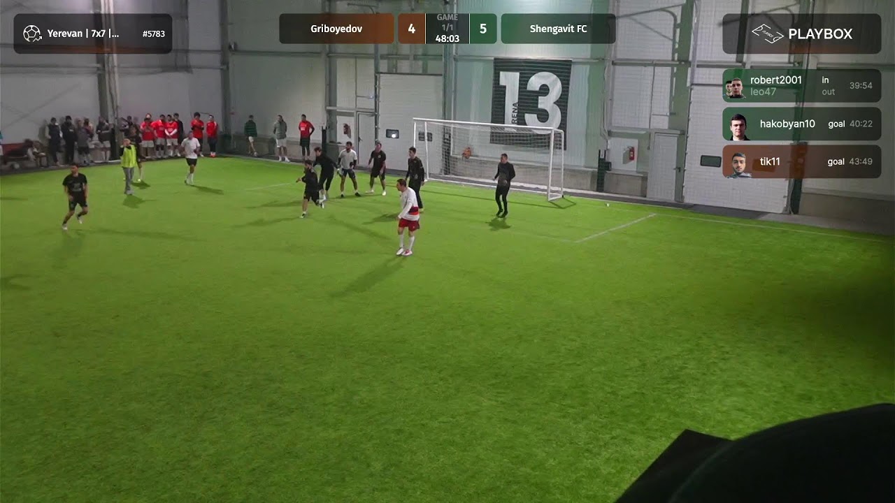 Playbox League 7x7 Griboyedov vs Shengavit 09.02.2026