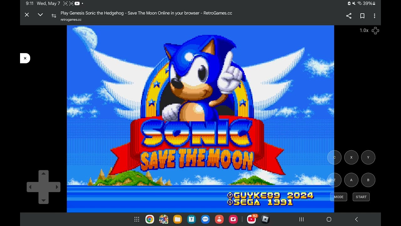 Sonic the hedgehog -  sonic the hedgehog save the moon