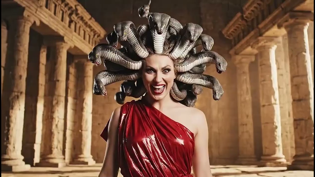 Kisah Athena dan Medusa 