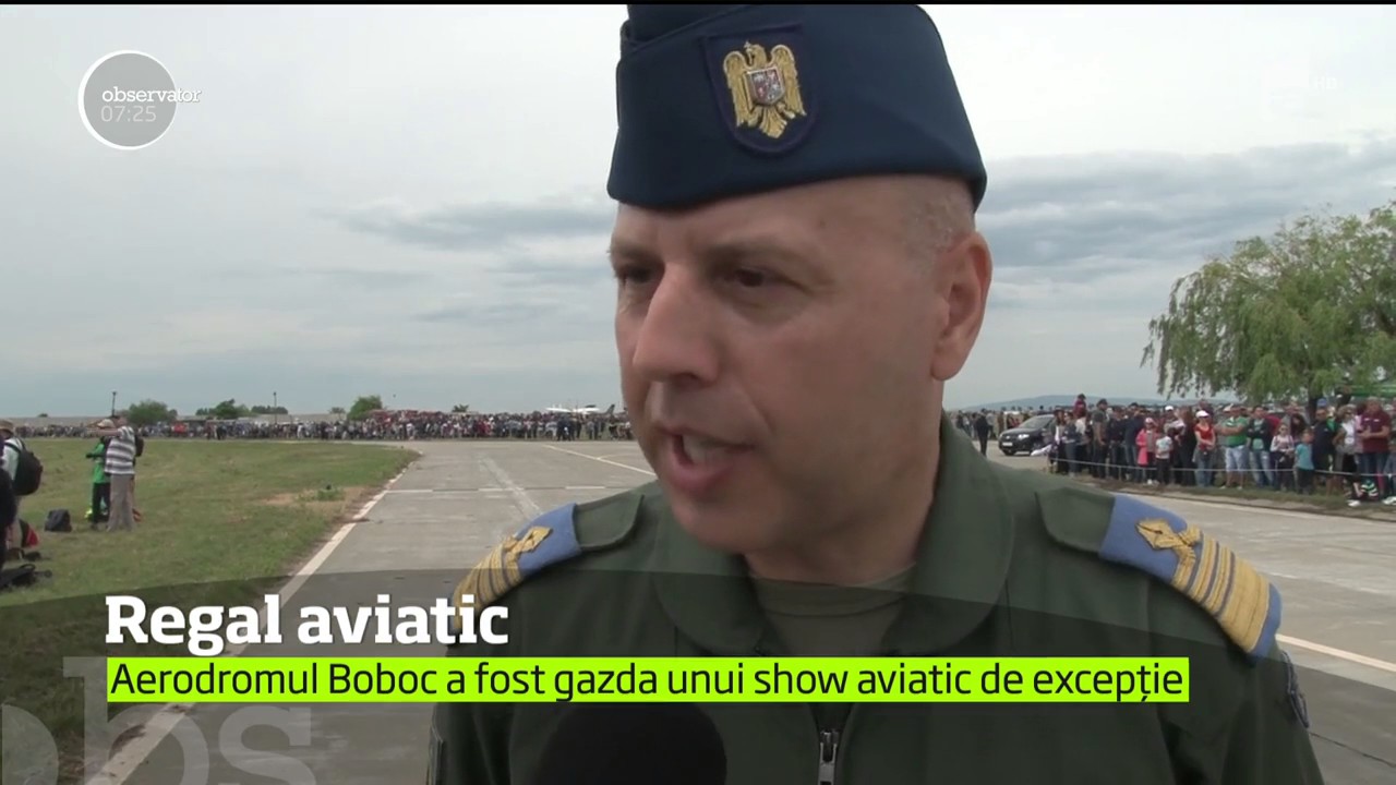 Regal aviatic pe aerodromul Boboc din Buzău!